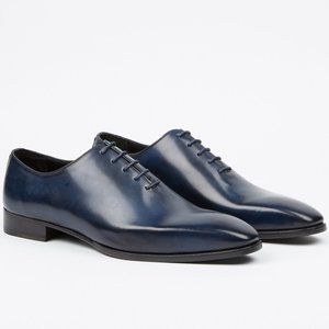 Handpainted Oxford // Navy